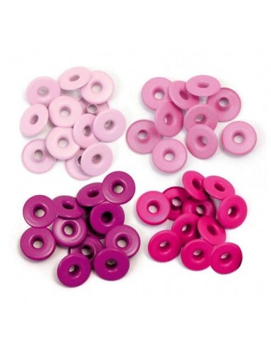 Eyelets wide pink