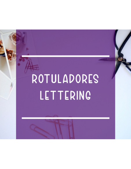 Rotuladores para lettering